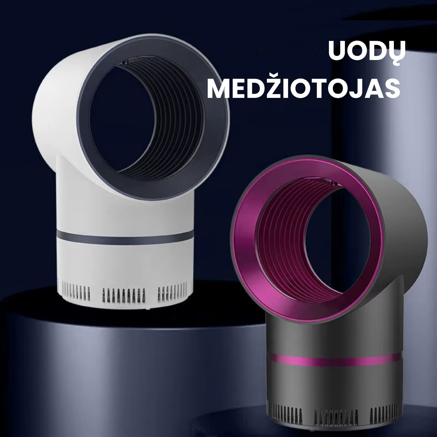 uv uodu gaudykle – uodų gaudymo prietaiso iliustracija